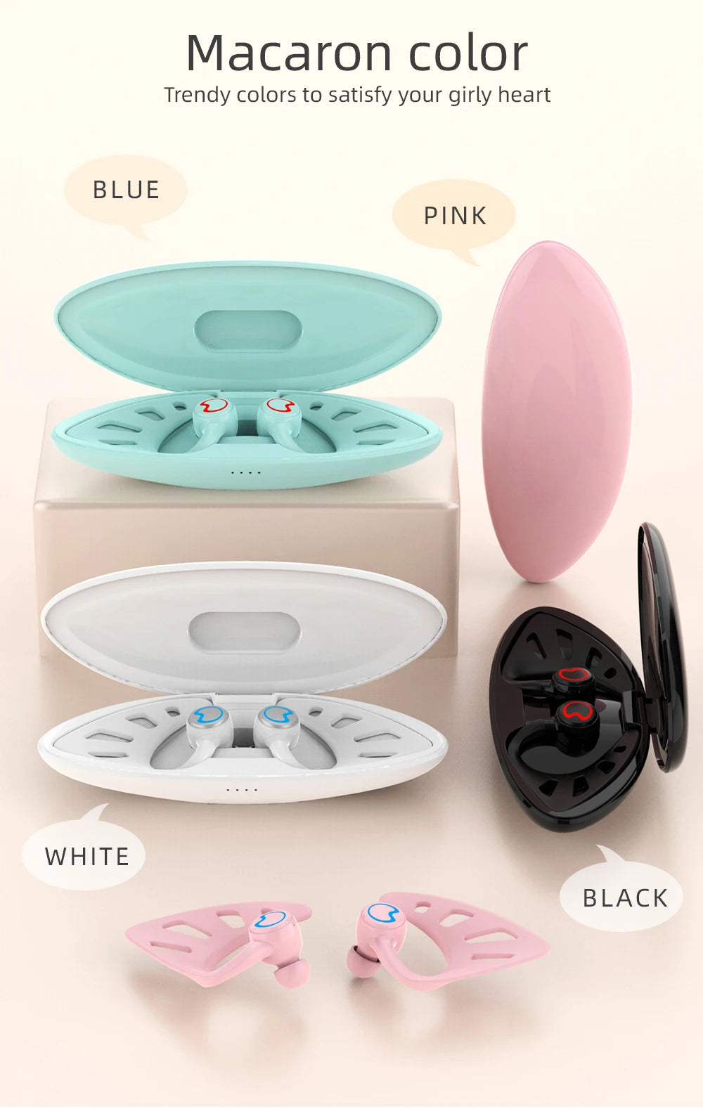 2024 The latest original couple model TWS wireless headphones, high quality wireless headphones, Quadratic earphone, phone headp